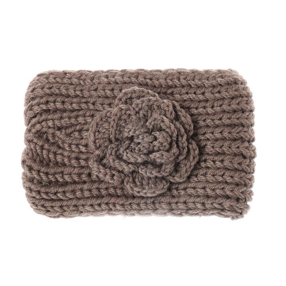 PINEVN Băng Đô Cài Tóc Mềm Mại Đính Hoa Giữ Ấm Tai