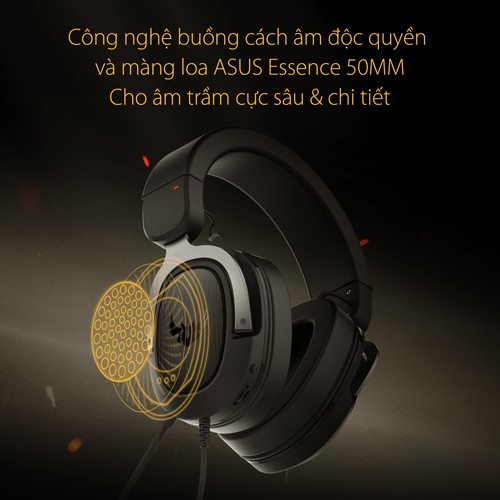 Tai Nghe Gaming Asus TUF H3 - Hàng Chính Hãng