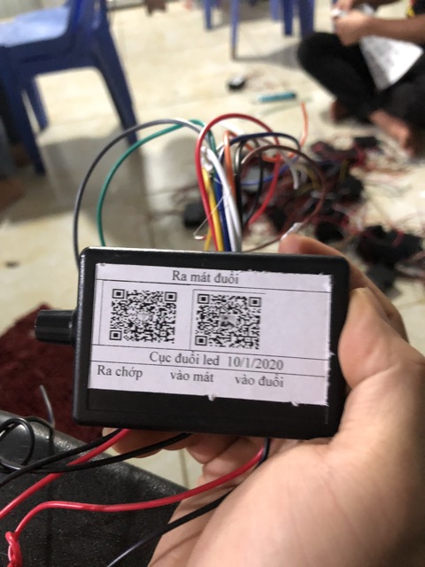 Đồ chơi ôtô| cục khiển đèn led sườn đuổi ô tô có chỉnh nhanh chậm ( led sườn oto) #4