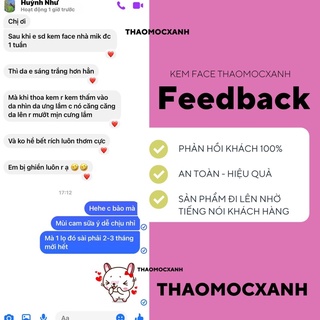 Kem face Thảo mộc Xanh