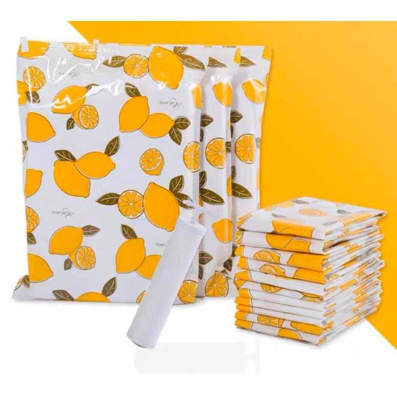 Bộ 10 túi/ 6 túi hút chân không đựng quần áo, chăn màn, mền gối cho gia đình, du lịch