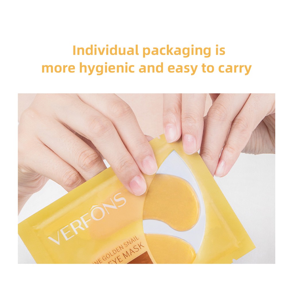 Mặt Nạ Mắt Chiết Xuất Ốc Sên Vàng Chống Lão Hóa Và Quầng Thâm Thương Hiệu Hengfang Ffs96074 7.5g | BigBuy360 - bigbuy360.vn