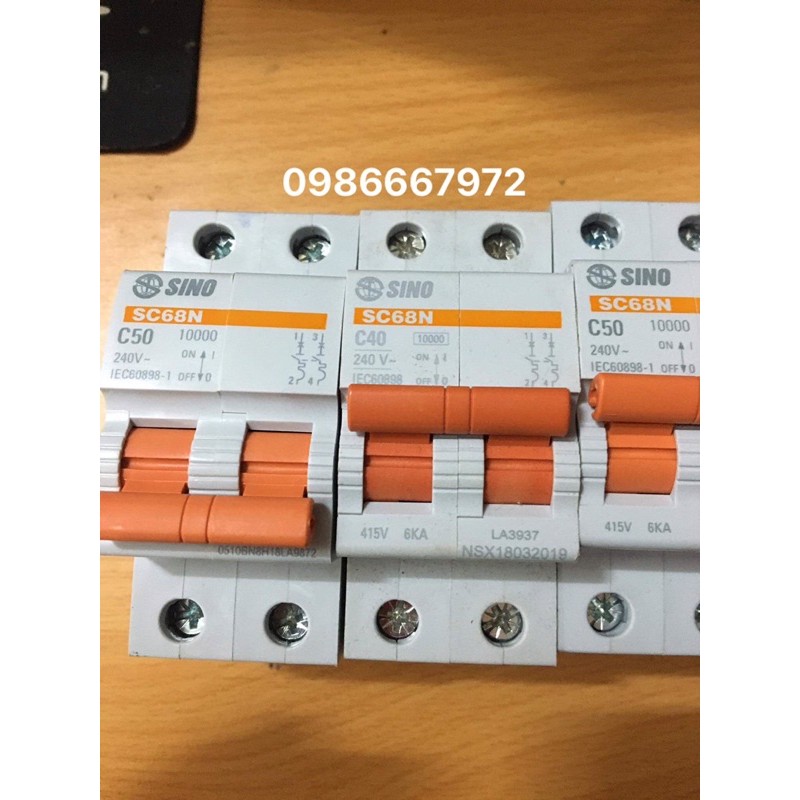 Aptomat 2 pha 6a-10a-16a-20a-25a-32a-40a chính hãng