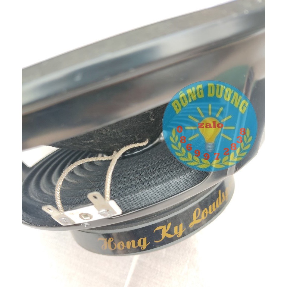 LOA BASS 25 HỒNG KỲ TỪ 140 CÔN 38.6MM 4 LỚP - GIÁ 1 ĐÔI - LOẠI NÚM SẦN MÀNG ĐEN - CỦ LOA RỜI