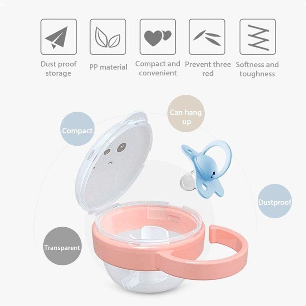 ESPO Hộp Đựng Núm Vú Giả Chống Bụi Cho Bé Ốp
