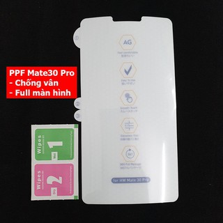 Dán PPF AG nhám chống bám vân tay Huawei Mate 30 Pro
