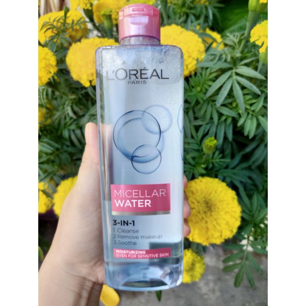 [Mã COSBAUXANH giảm 8% đơn 200K] Nước Tẩy Trang Loreal - L'Oreal 3 In 1 Micellar 95ml/400ml