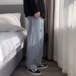 Quần jean baggy xanh bạc rách Gấu cá tính nam, nữ ống đứng, dáng suông, không phai, màu A02 - Z01 Town | BigBuy360 - bigbuy360.vn