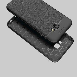 [HOT] Ốp lưng Samsung Galaxy J4 Plus silicon giả da Auto Focus