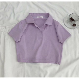 Áo Croptop POLO thời trang Nữ