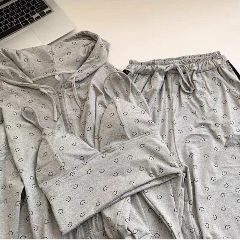 Set thể thao 3 món Ulzzang