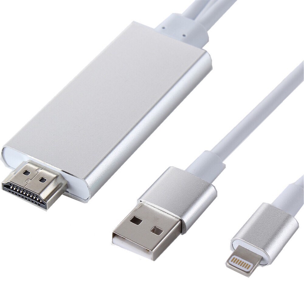 [Siêu Rẻ] Cáp HDMI Iphone Kết Nôi TiVi Chất Lượng FullHD Tốt Nhất