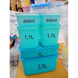 Bộ Trữ Đông dẻo Gen II 6 hộp nhiều size -Tupperware
