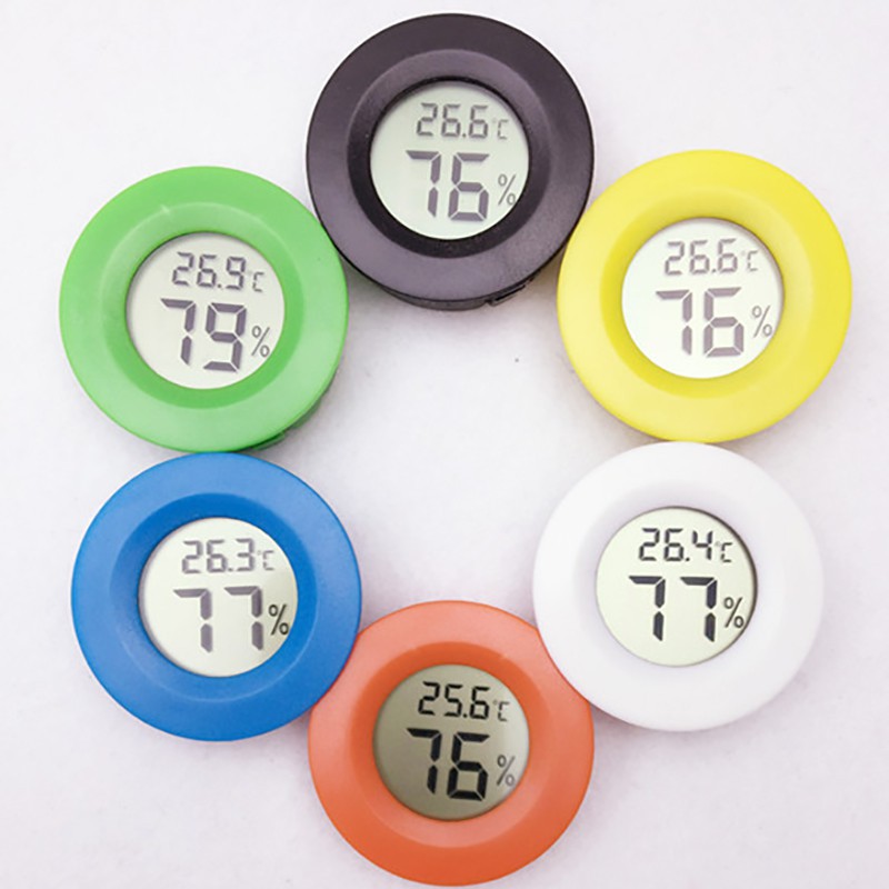 Mini Digital LCD Pet Temperature Humidity Meter Thermometer Hygrometer KNTR