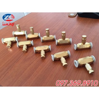 Set 10 béc phun sương Đài Loan  liệu đồng bao gồm măng sông và đầu béc phun