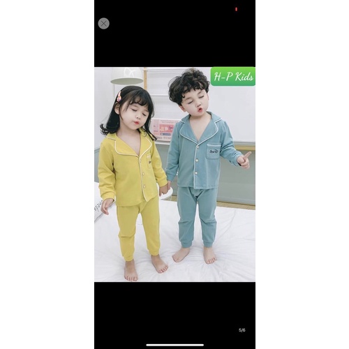 Bộ Pijama cho bé trai và bé gái🍎FREESHIP❤️Đồ bộ dài tay cho bé trai/ bé gái