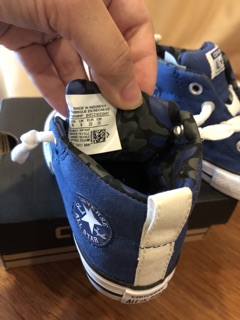 Giày converse kid size 22/13cm