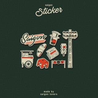 Sticker Sài gòn