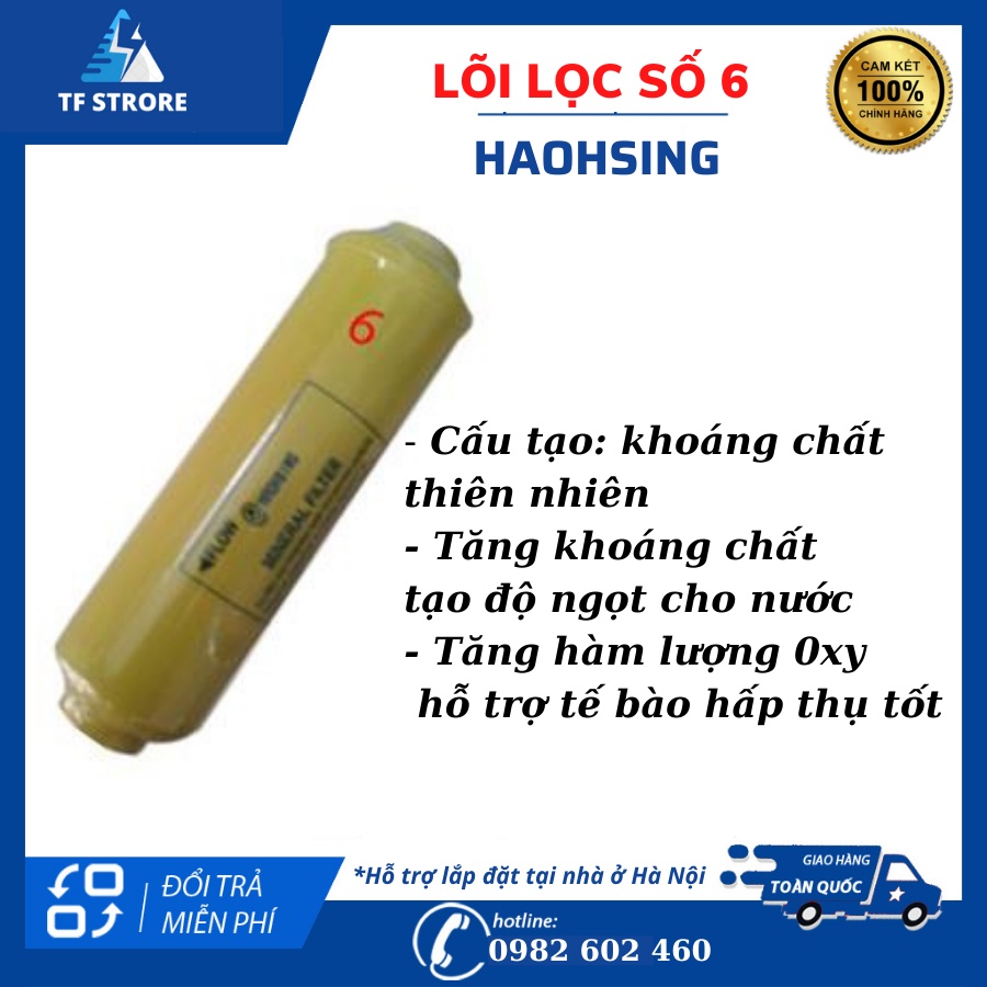 Lõi Lọc Nước HAOHSING Số 7 - Tạo Khoáng Chất Cân Bằng Độ pH Tạo Nước Kiềm Tính