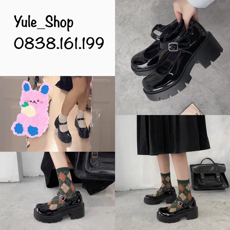 CÓ SẴN - GIÀY LOLITA ĐẾ CAO 6CM