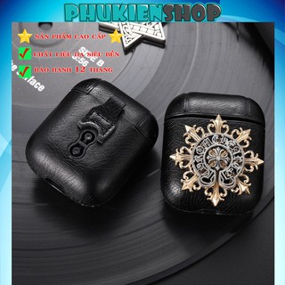 Case airpods heart chomre chất liệu da siêu bền, siêu đẹp, đủ mã airpods 1/2/Pro, bảo hành 12 tháng.