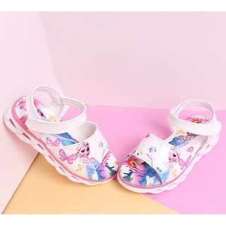 Sandal bé gái in 3d công chúa Elsa