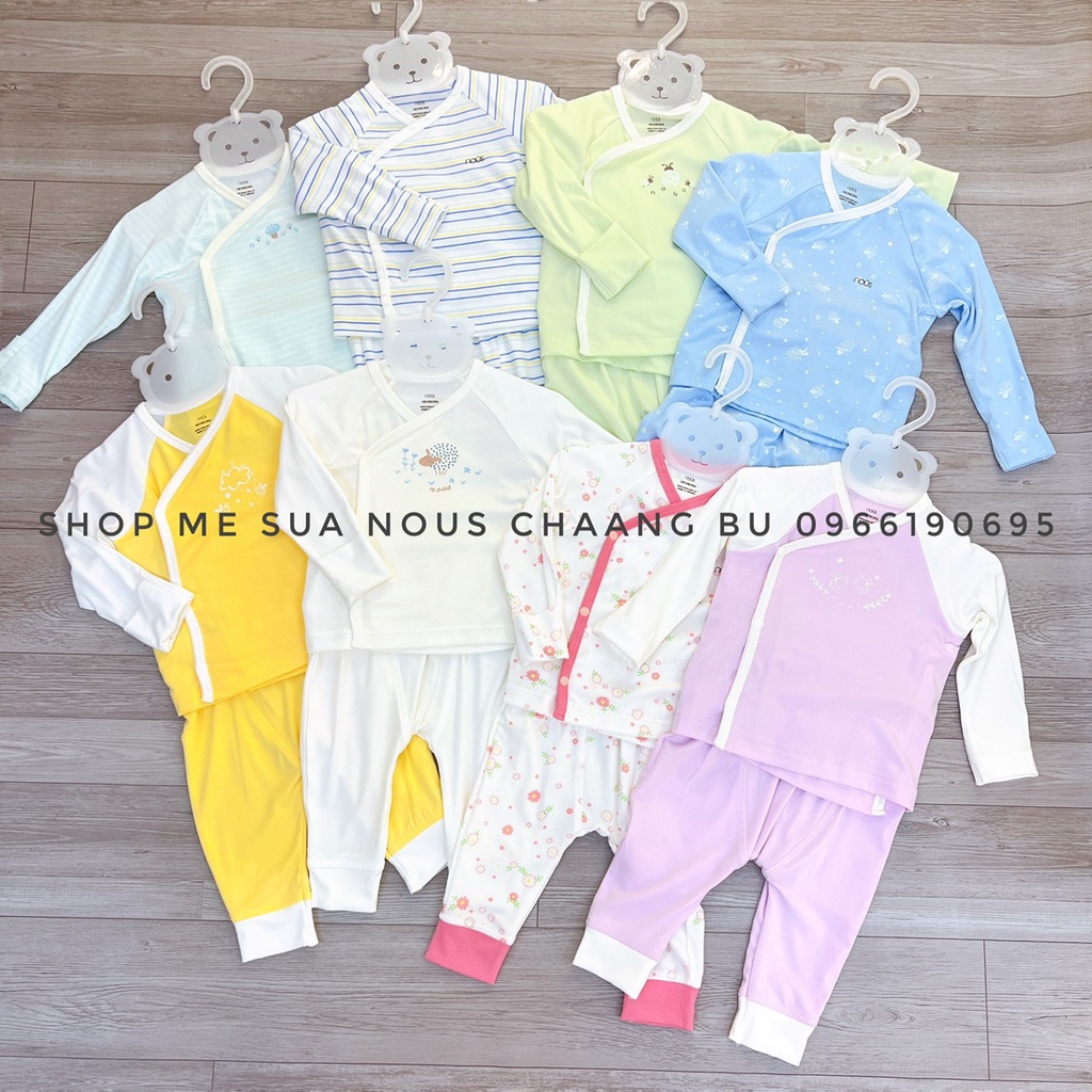 NOUS Bộ Cài Chéo Sơ Sinh Chất Liệu Petit