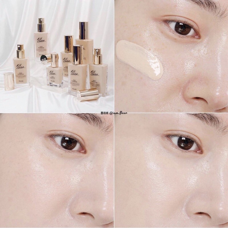 MBC Kem nền Clio Kill Cover Glowing Foundation 15g