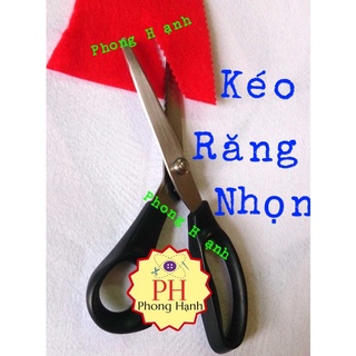 Kéo Cắt Răng Nhọn và Răng Bầu - Kéo cắt thủ công tạo kiểu