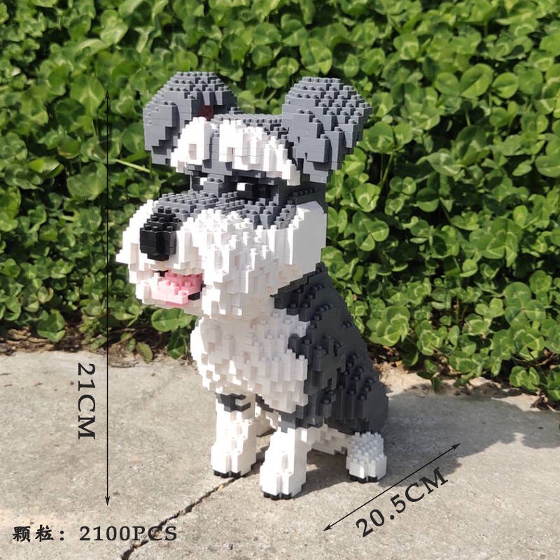 Bộ Lắp Ráp Lego Hình Chú Chó Snoopy Teddy Husky Mike 20000