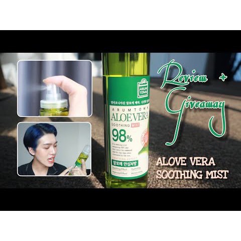 ALOE VERA SOOTHING MIST 98% 118ML - Xịt khoáng dưỡng ẩm chiết xuất lô hội | BigBuy360 - bigbuy360.vn