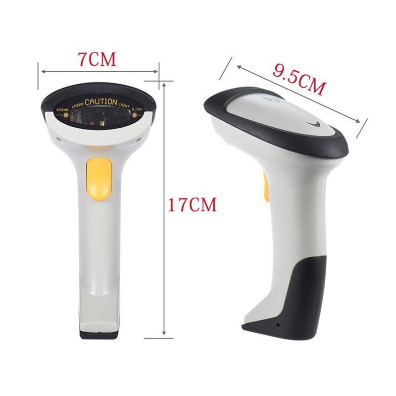 Máy Quét Mã Vạch Không Dây Wireless 2.4G