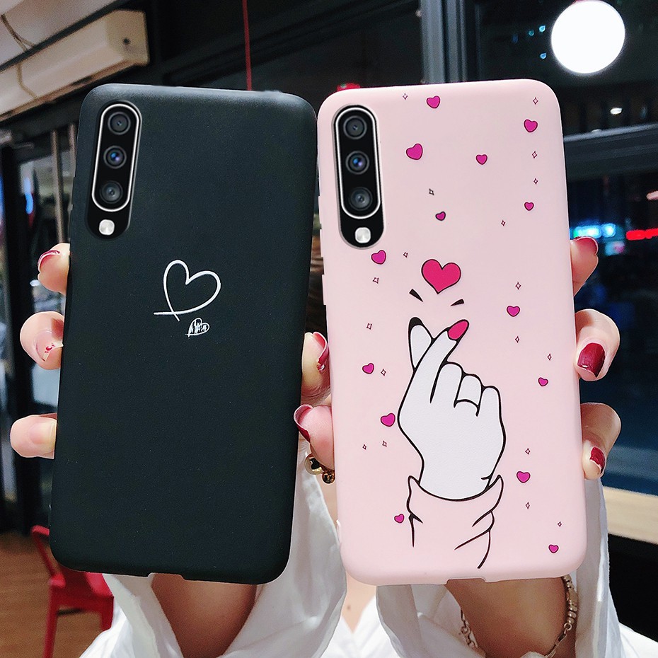 Ốp điện thoại TPU silicon mềm màu kẹo cho Samsung Galaxy A70 A705F SM-A705F A70 2019