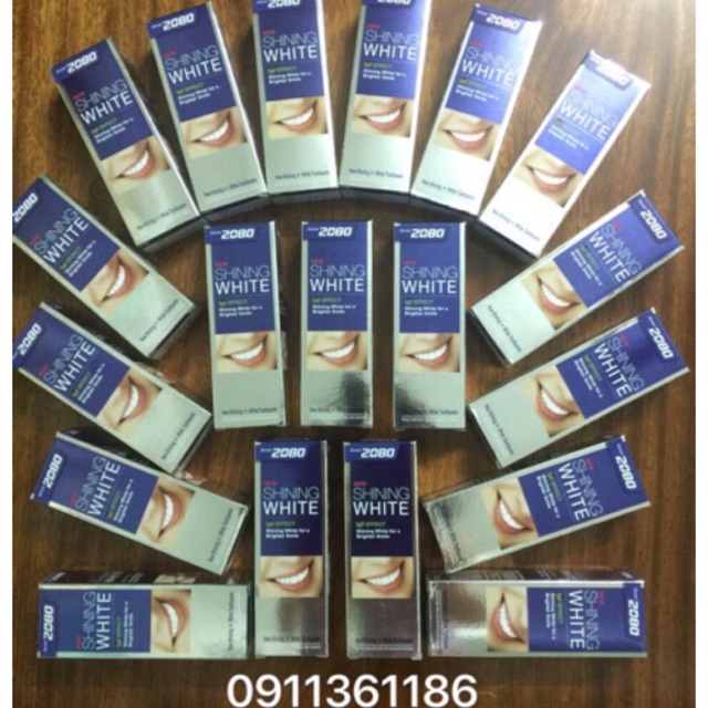 Kem đánh trắng răng SHINING WHITE 2080 HQ