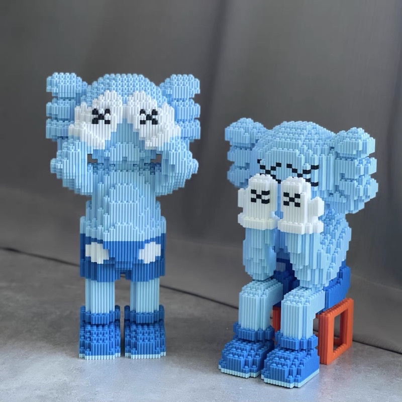 LEGO LẮP RÁP MÔ HÌNH KAWS CỠ LỚN MÔ HÌNH LẮP RÁP 3D