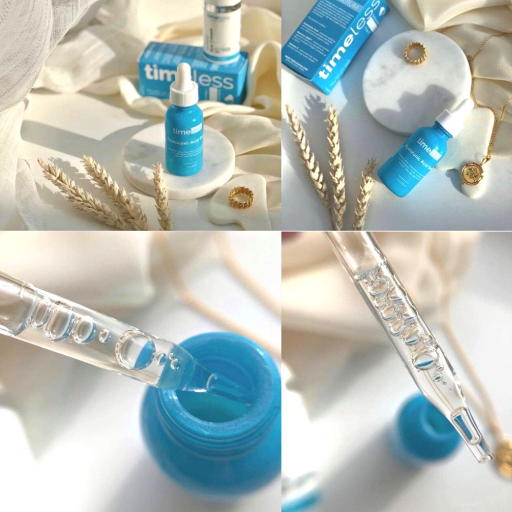 Serum Timeless 30ml đủ loại Vitamin B5 , Coenzyme, Matrixyl S6 , HA , Argan Oil , Squalane Oil , Matrixyl 3000