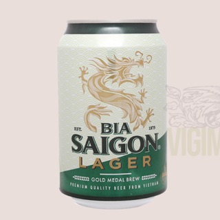 Bia lon Sài Gòn Lager 330ml (Hàng chuẩn)