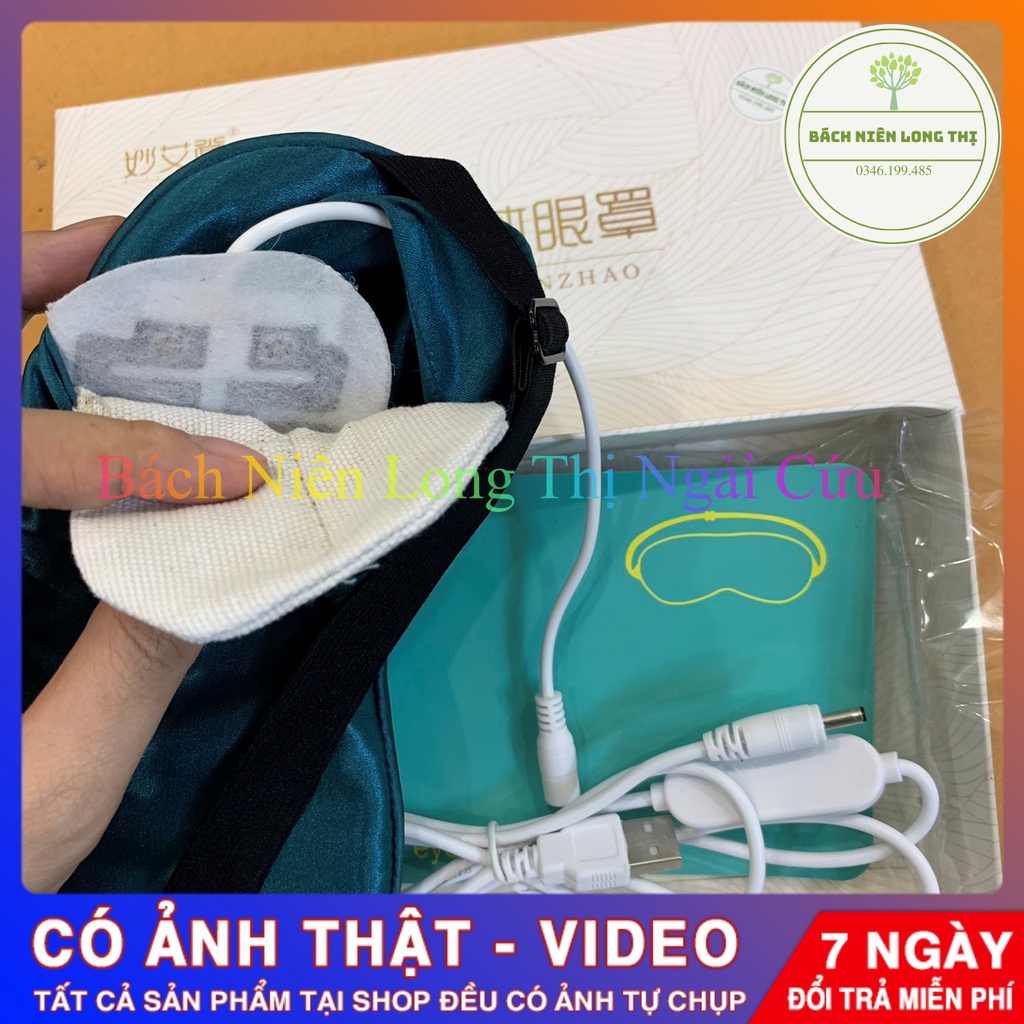 Combo 6 máy chườm mắt ngải cứu USB thư giãn ngủ ngon