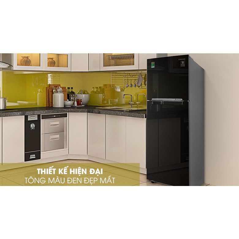 Tủ lạnh Samsung Inverter 236 lít RT22M4032BU/SV cấp đông mềm -Hàng chính hãng