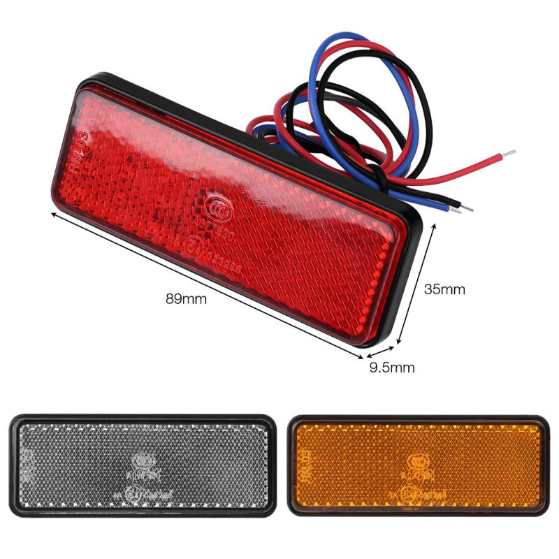 [1BUY]Đèn LED phản quang gắn đuôi xe cho máy/ trượt