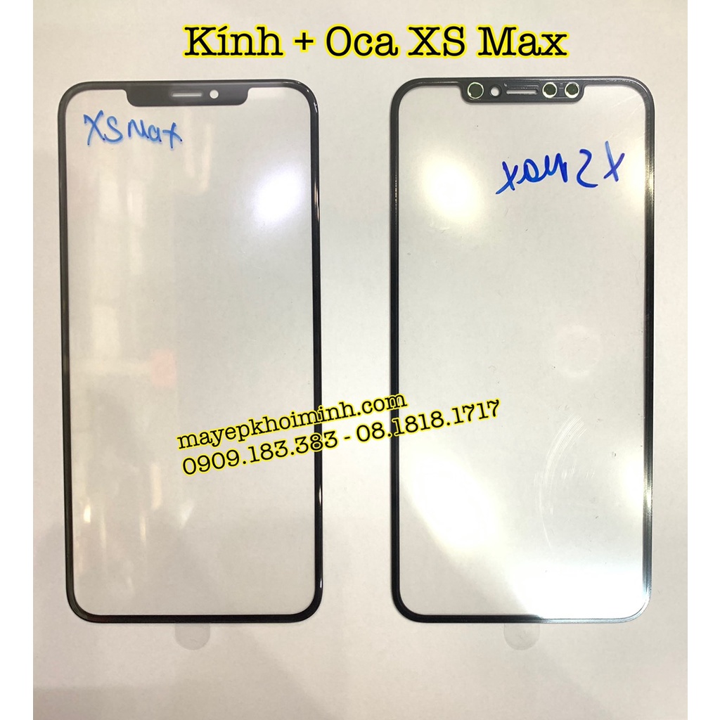 Mặt Kính + Oca Iphone X, XS Max. 11 Pro, 11 Pro Max