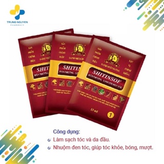 Dầu gội đen tóc shitinsof - hán phương linh chi