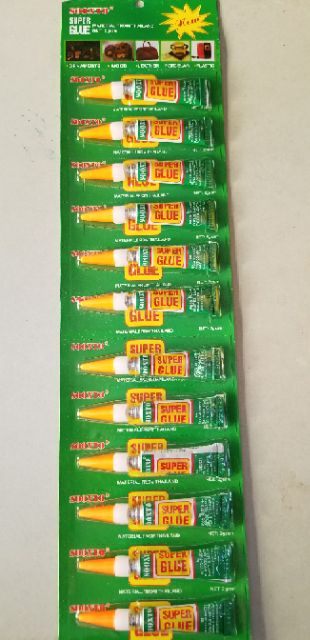 Sỉ 12 lọ keo dán đa năng super glue chính hãng