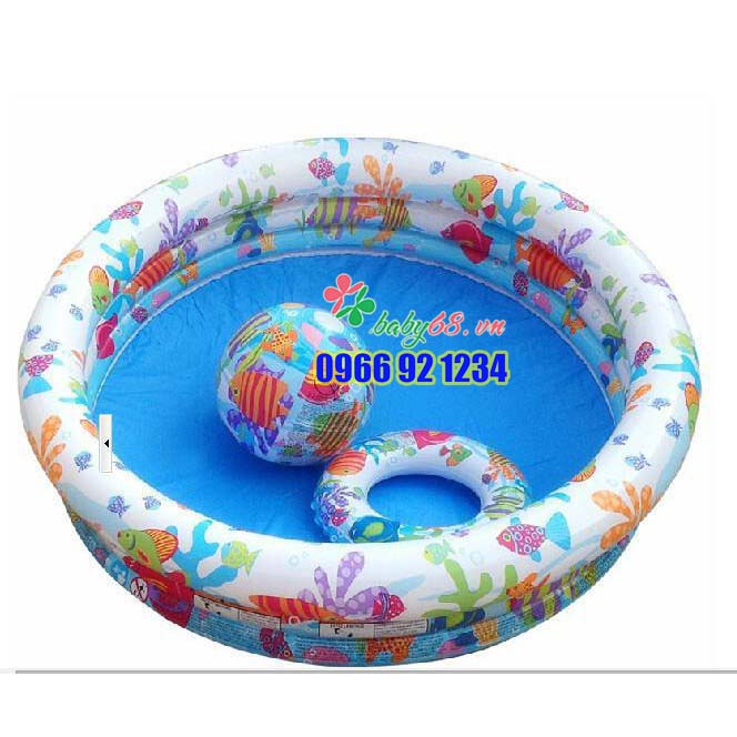 [ HÀNG HOT MÙA HÈ NÀY ] Bể bơi phao cho bé linh động - Bao gồm 3 chi tiết tha hồ vui chơi