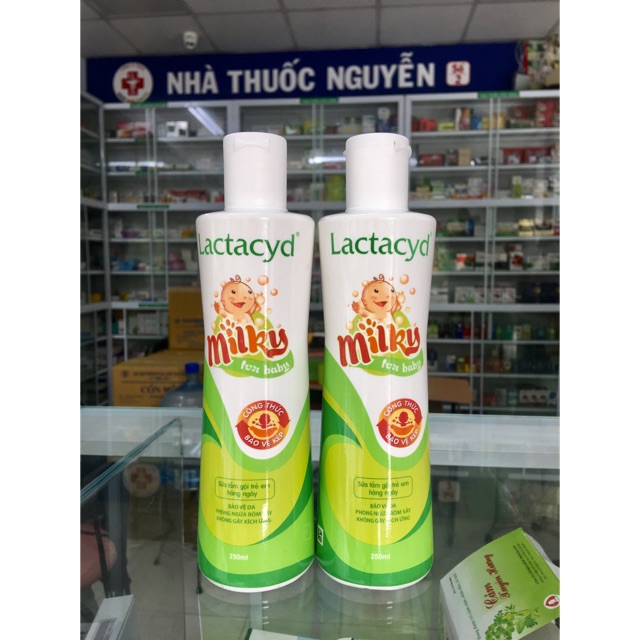 SỮA TẮM GỘI LACTACYD MILKY