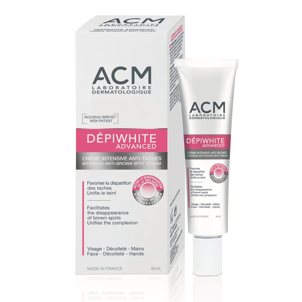 Kem dưỡng làm mờ và giảm đốm nâu, tàn nhang ACM Depiwhite Advanced Intensive Anti Brown Spot Cream 40ml