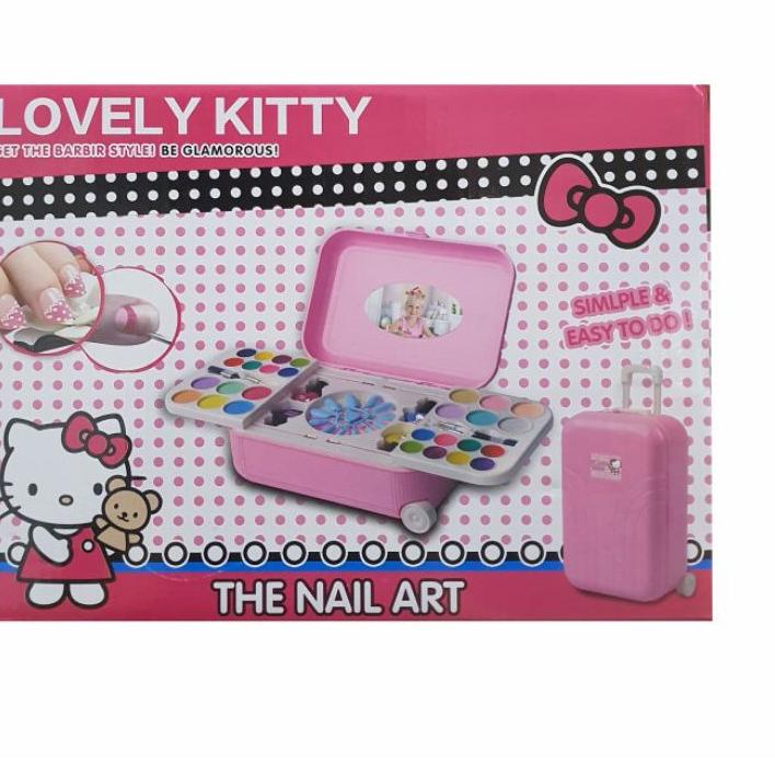 Bộ Đồ Chơi Trang Điểm Nhân Vật Công Chúa Frozen Hello Kitty Cho Bé Gái No.901452