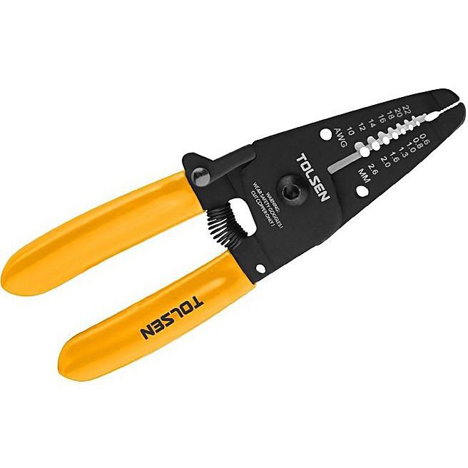 Kìm tuốt dây điện 7in1 TOLSEN 38051 đa năng tolsen 38051, 38052 wire strippers