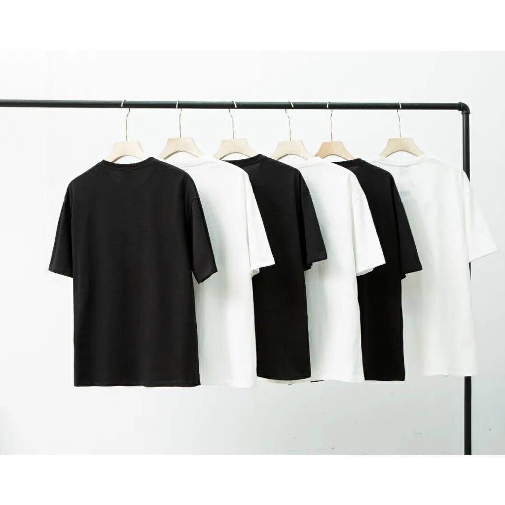 Áo thun Trơn 100% COTTON, Áo Thun BASIC ĐEN & TRẮNG | SWAGZ