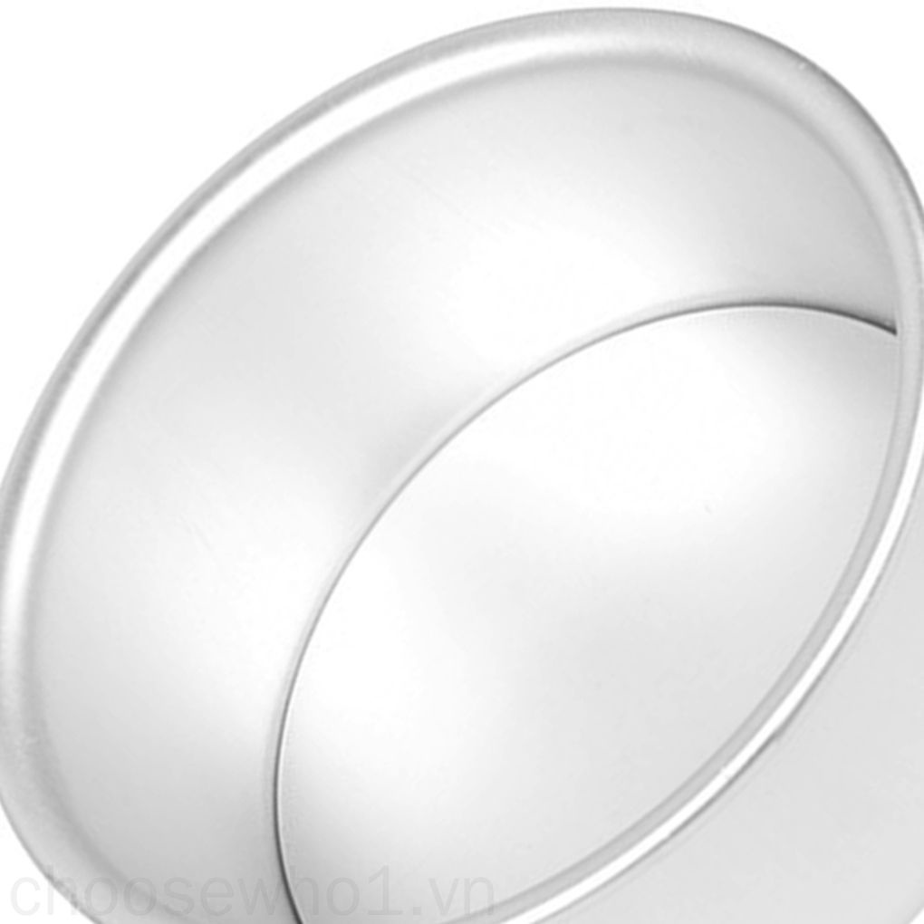 Bộ 2 Khuôn Làm Bánh Hình Tròn Bằng Hợp Kim Nhôm